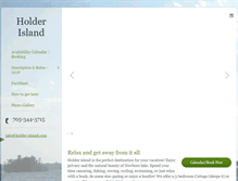 Tablet Screenshot of holder-island.com